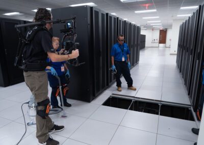 Shooting Data Center Cleaning